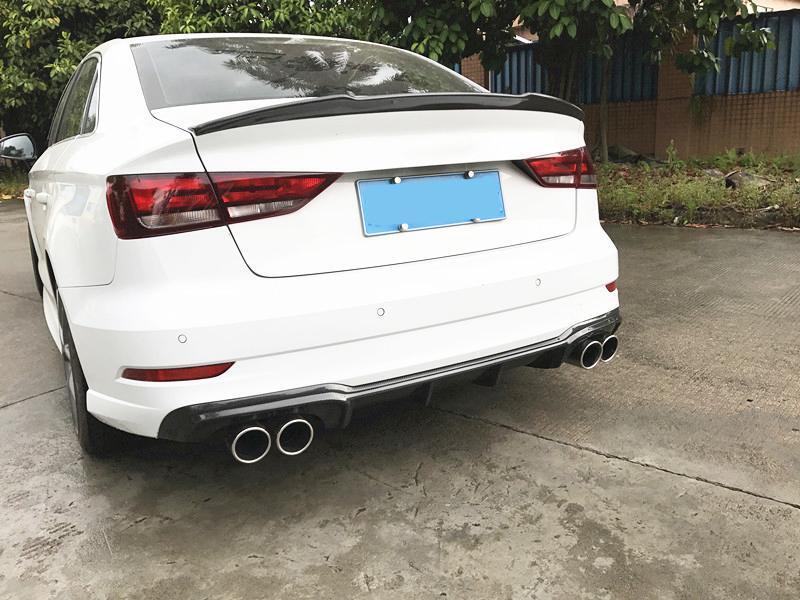 V STYLE CARBON FIBER DIFFUSER - 8V.5 A3 / S3 SEDAN